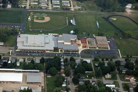 Ariel View of Edgerton Local Schools